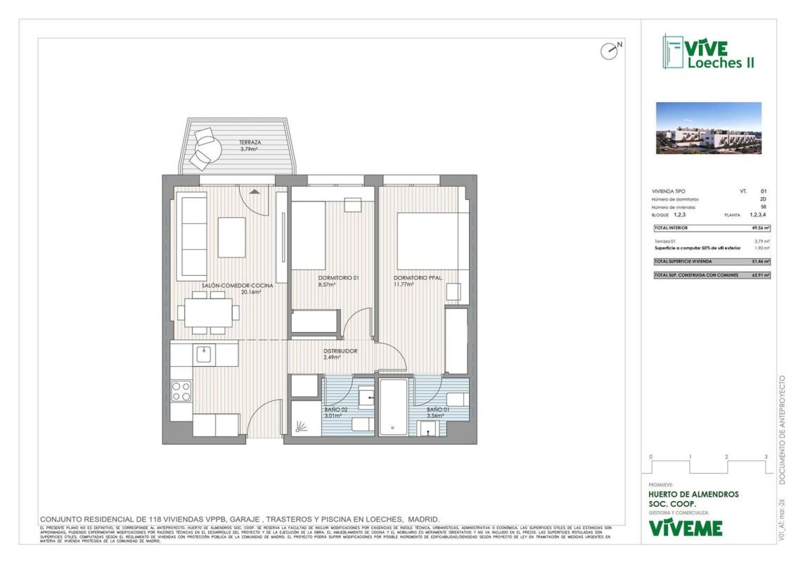 Venta de piso en Piso en Avenida del Fresno, 141, Loeches, Loeches
photo 5