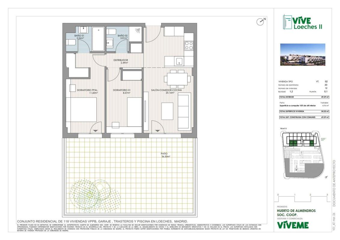 Продажа квартиры на Piso en Avenida del Fresno, 141, Loeches, Лохес
photo 5