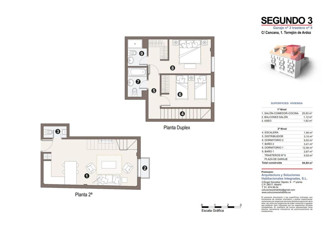 Duplex sale in Dúplex en Calle Cancana, 1, Noroeste, Torrejón de Ardoz, Torrejón de Ardoz photo 3