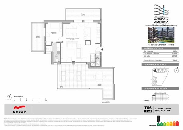 Duplex for sale on Dúplex en Avenida Luis Carandell, 10, Guindalera, Madrid, Madrid thumbnail 1