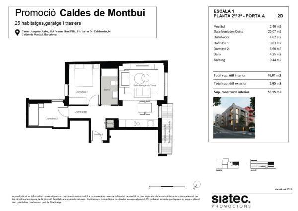 Venta de piso en Piso en Joaquim Jorba, 11, Caldes de Montbui, Caldes de Montbui
 photo 1