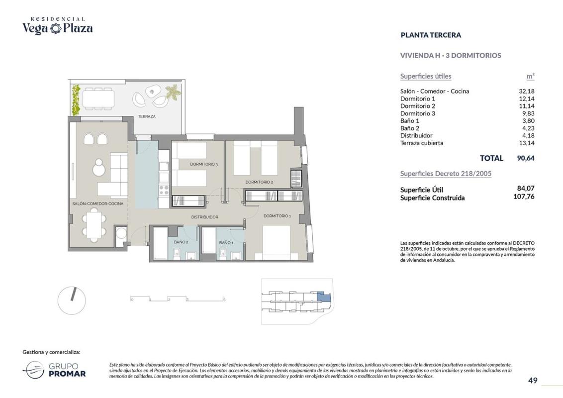 Sale of apartment in Piso en Avenida Alcalde Francisco García Lara, 7, Pulianas, Pulianas
photo 1