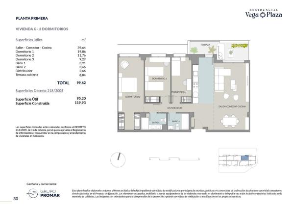 Продажа квартиры на Piso en Avenida Alcalde Francisco García Lara, 7, Pulianas, Пулианас
 photo 1