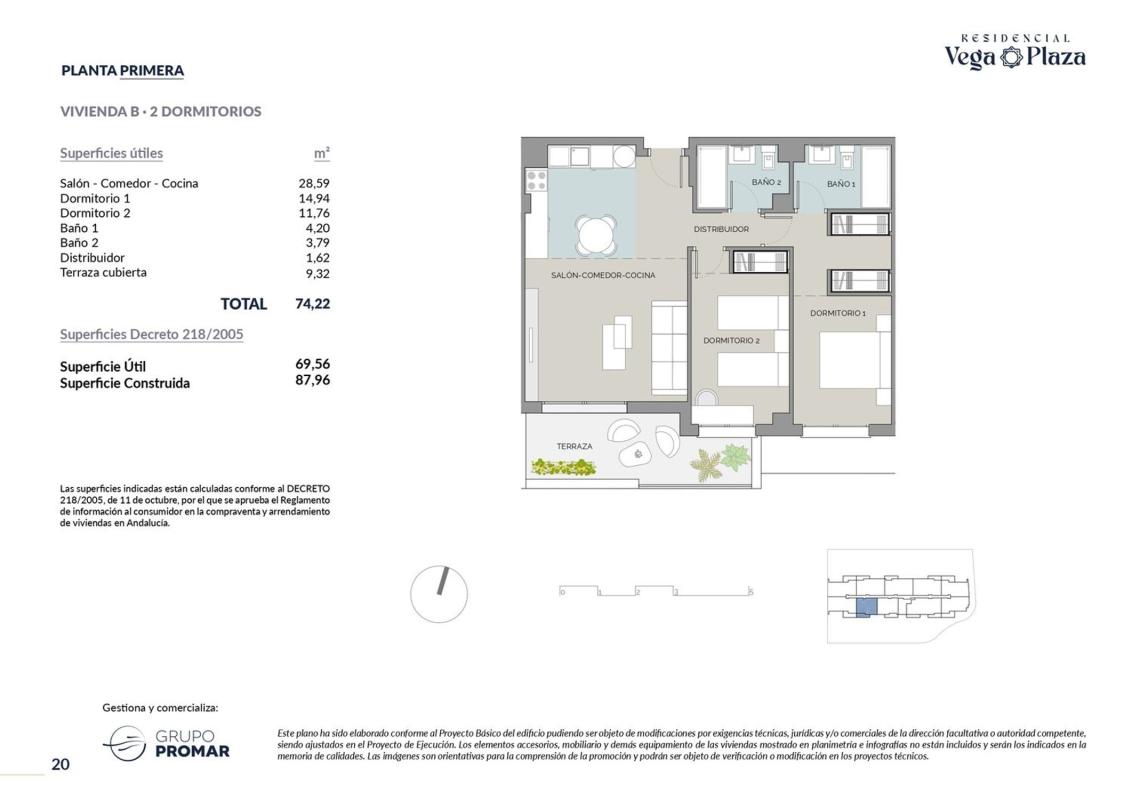 Sale of apartment in Piso en Avenida Alcalde Francisco García Lara, 7, Pulianas, Pulianas
photo 1