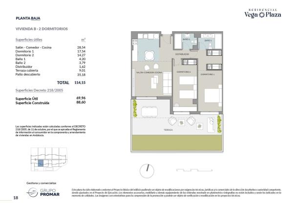 Продажа квартиры на Piso en Avenida Alcalde Francisco García Lara, 7, Pulianas, Пулианас
 photo 1