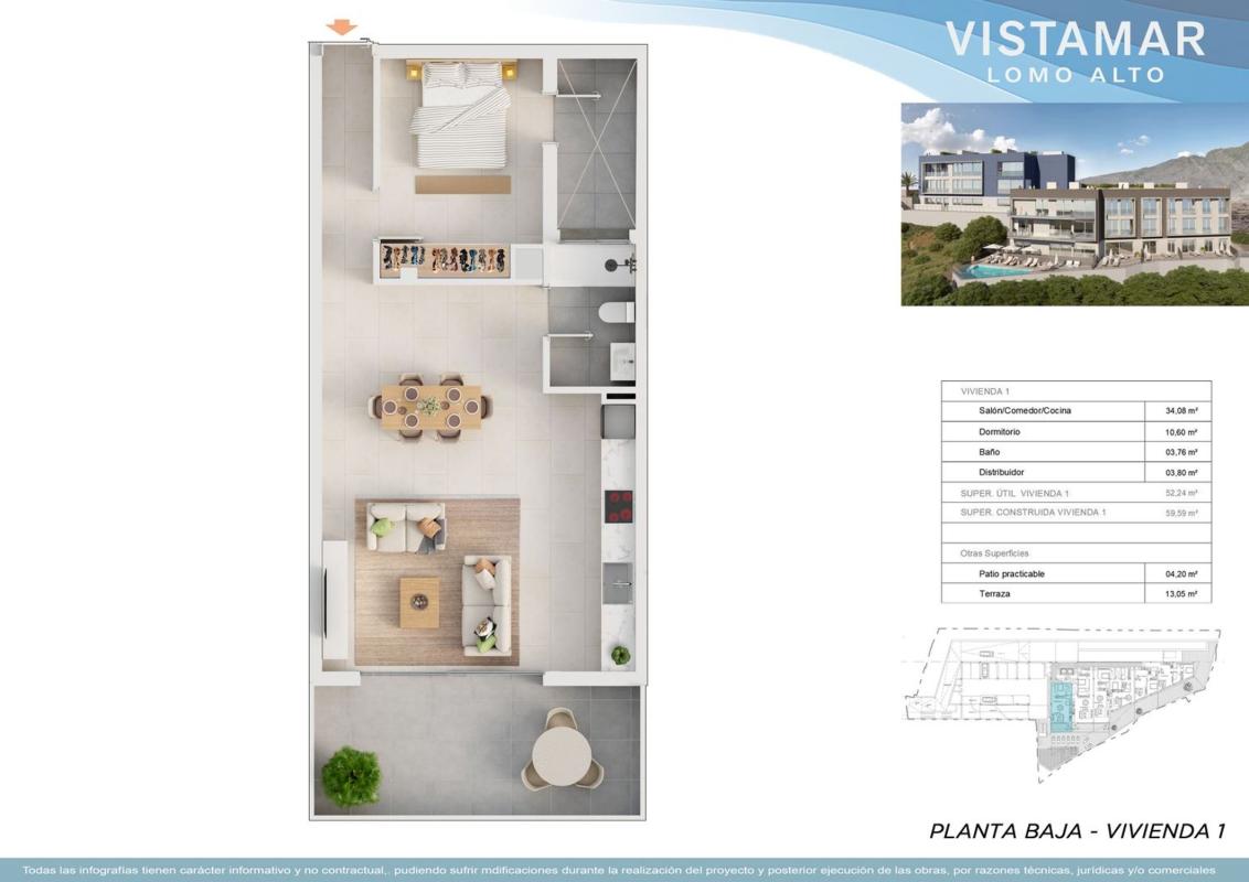Sale of apartment in Piso en Calle Bouganvilla, 15, Las Caletillas-Punta Larga, Candelaria, Candelaria
photo 1