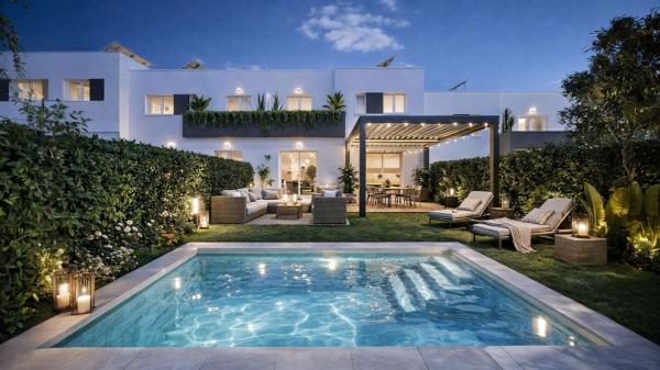 Chalet adosado en Avenida Presidente Adolfo Suarez, 5, Zona Colegio Europa, Espartinas thumbnail 1