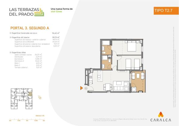 Venta de piso en Piso en Calle Hermanos Vega Olivares, 1, Gines, Gines
thumbnail 1