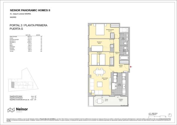 Sale of flat in Piso en Calle del Doctor Juan José López Ibor, Peñagrande, Madrid, Madrid
thumbnail 1