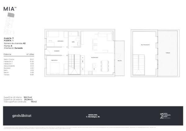 Duplex en venta en Dúplex en Calle Montalegre, 40, La Morera, Badalona, Badalona photo 1