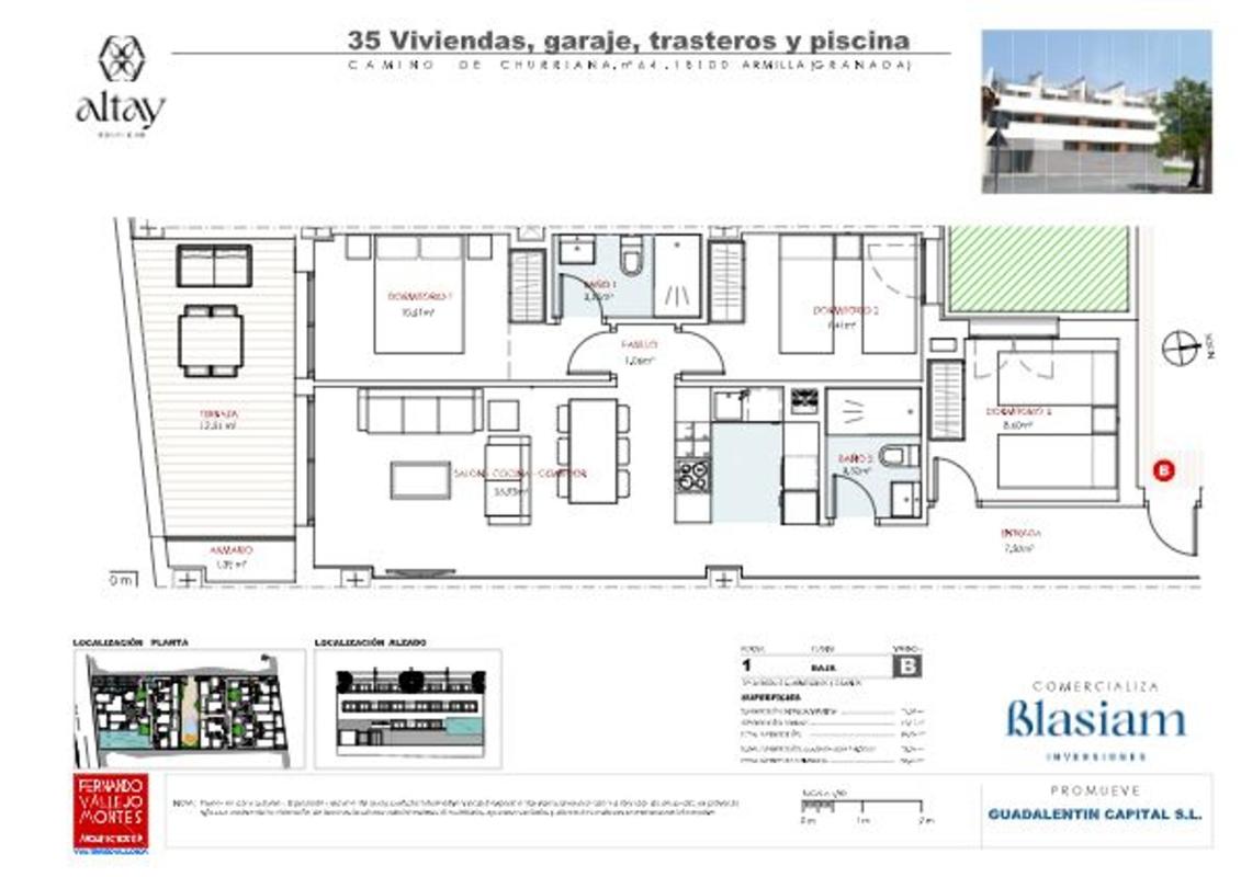 Продажа квартиры на Piso en Camino de Churriana, 64, Zona Poniente, Armilla, Армилья
photo 1