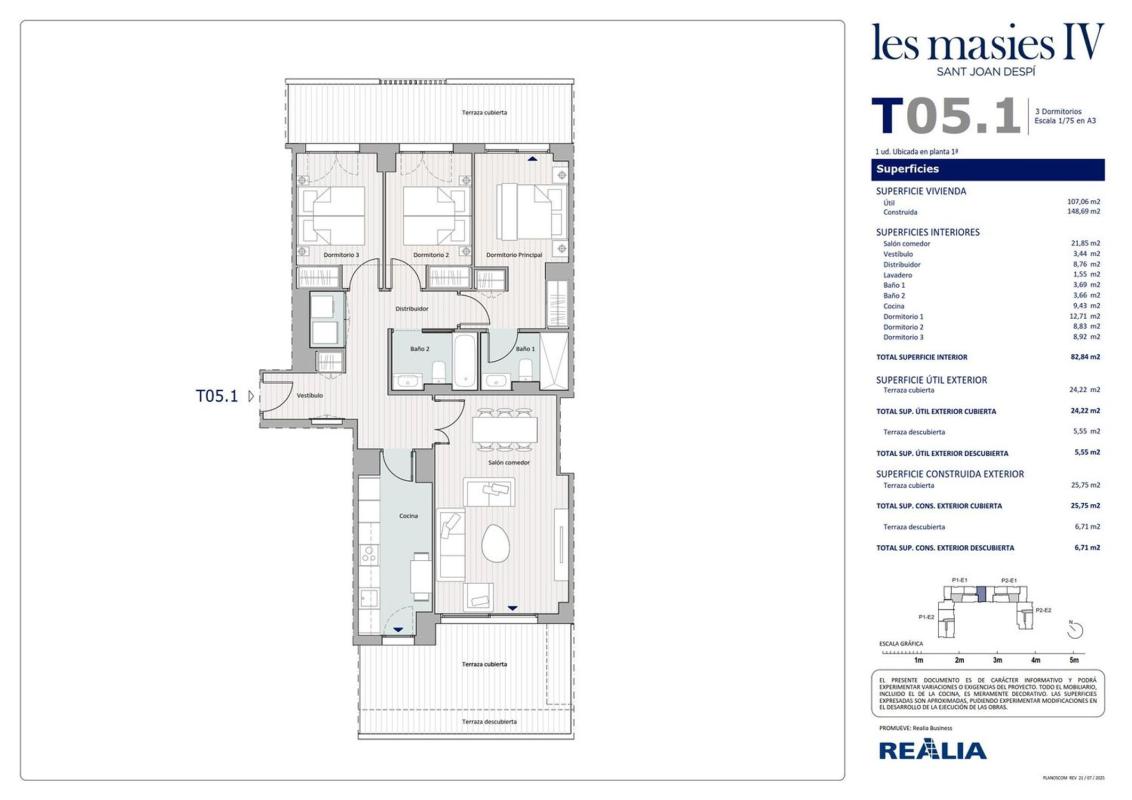 Продажа квартиры на Piso en Calle Pepe Samitier, 6, Torreblanca - Pla del Vent, Sant Joan Despí, Сант-Жоан-Деспи
 photo 5