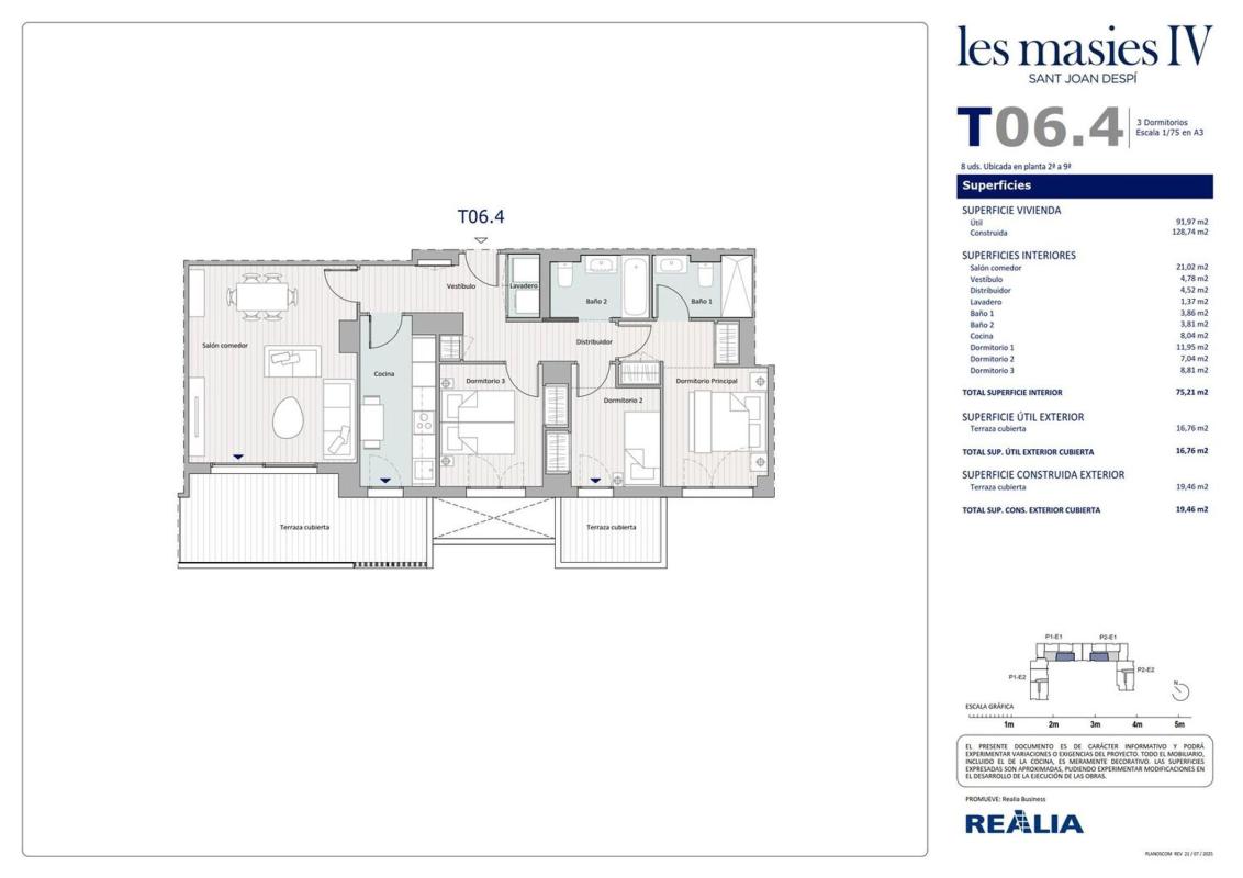 Venta de piso en Piso en Calle Pepe Samitier, 6, Torreblanca - Pla del Vent, Sant Joan Despí, Sant Joan Despí
 photo 5