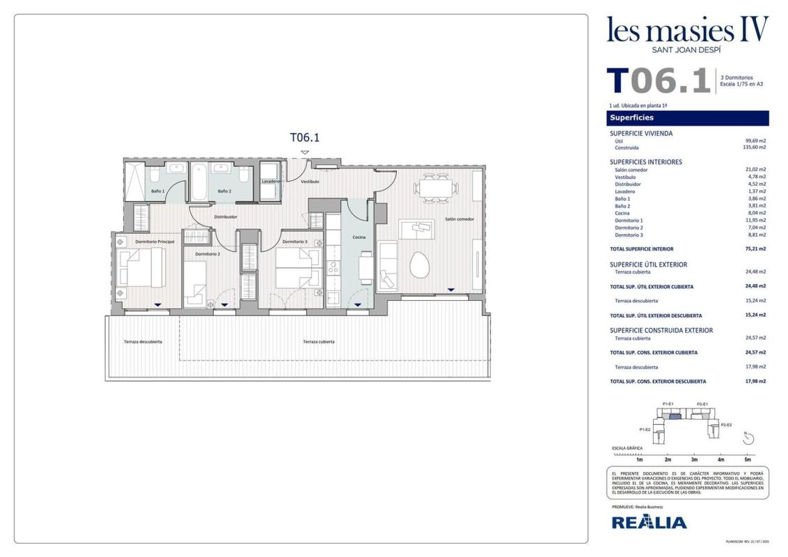 Продажа квартиры на Piso en Calle Pepe Samitier, 6, Torreblanca - Pla del Vent, Sant Joan Despí, Сант-Жоан-Деспи
 photo 5