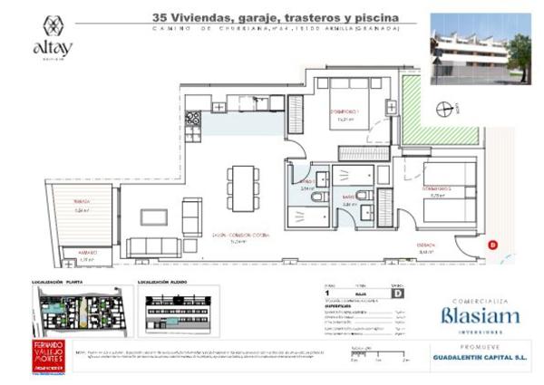 Sale of flat in Piso en Camino de Churriana, 64, Zona Poniente, Armilla, Armilla
photo 1