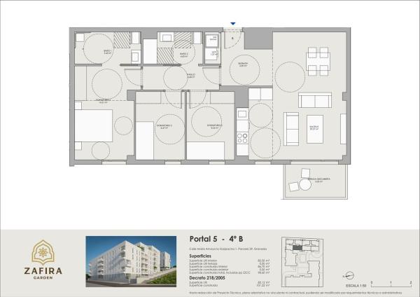 Sale of flat in Piso en Calle de María Amaya La Gazpacha, 1, Parque Nueva Granada, Granada, Granada
thumbnail 2