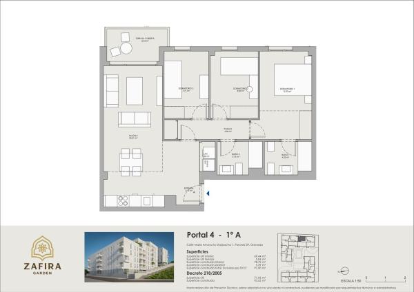 Sale of flat in Piso en Calle de María Amaya La Gazpacha, 1, Parque Nueva Granada, Granada, Granada
thumbnail 2