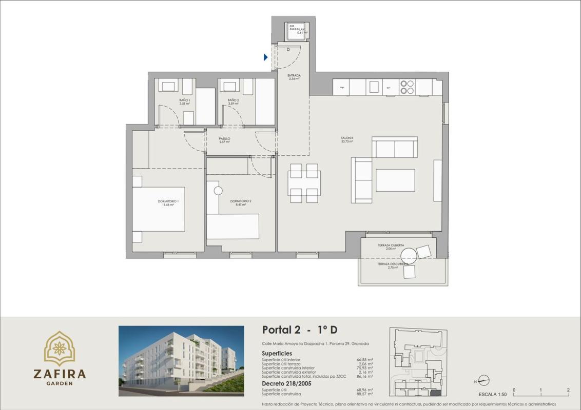 Продажа квартиры на Piso en Calle de María Amaya La Gazpacha, 1, Parque Nueva Granada, Granada, Гранада
photo 3