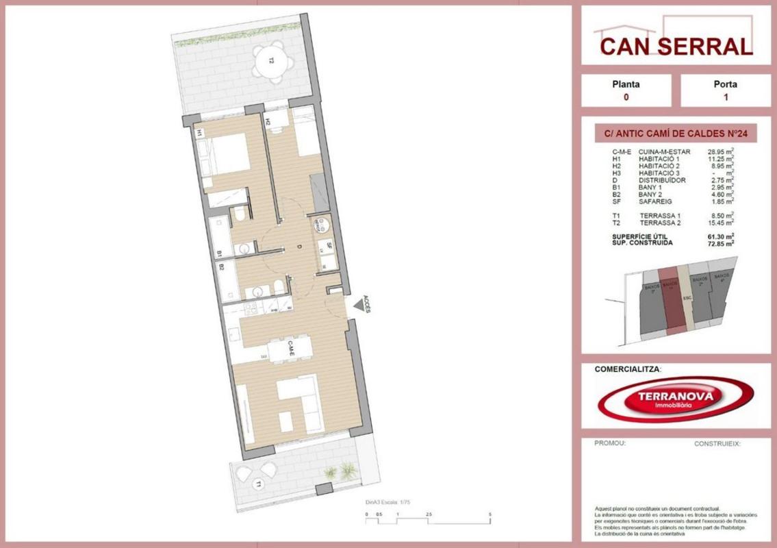 Sale of apartment in Piso en Antic Camí de Caldes, 24, L'Ametlla del Vallès, L'Ametlla del Vallès
photo 5