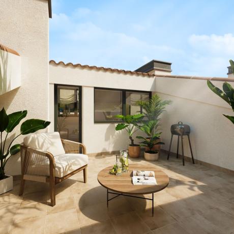 Penthouse for sale at  Ático en Plaza d'en Coll, 11, Monestir, Sant Cugat del Vallès, Sant Cugat del Vallès photo 1