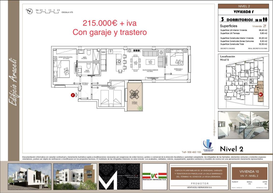 Продажа квартиры на Piso en Avenida Sierra Nevada, 1, Cenes de la Vega, Сенес-де-ла-Вега
 photo 4