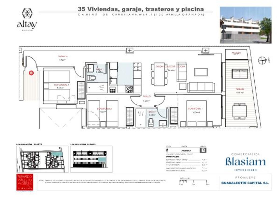 Sale of apartment in Piso en Camino de Churriana, 64, Zona Poniente, Armilla, Armilla
photo 1