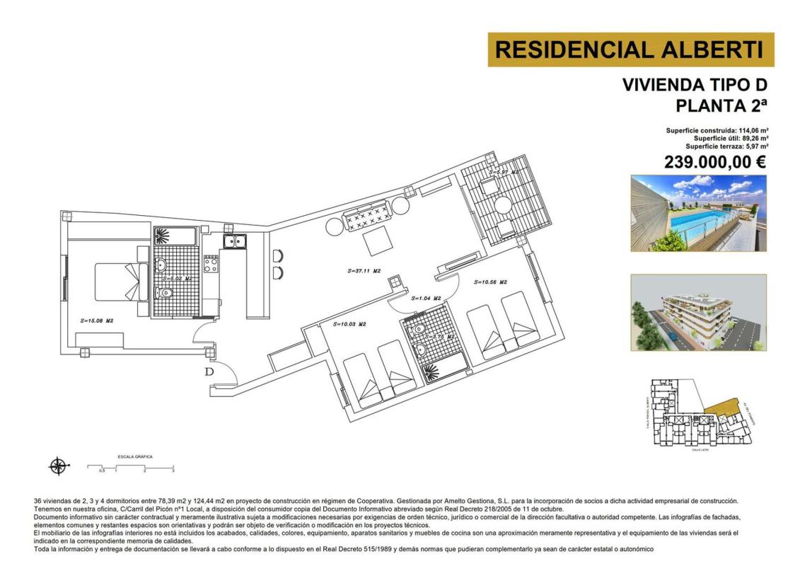 Sale of apartment in Piso en Calle León, 2, Las Tres Cruces, Armilla, Armilla
photo 2