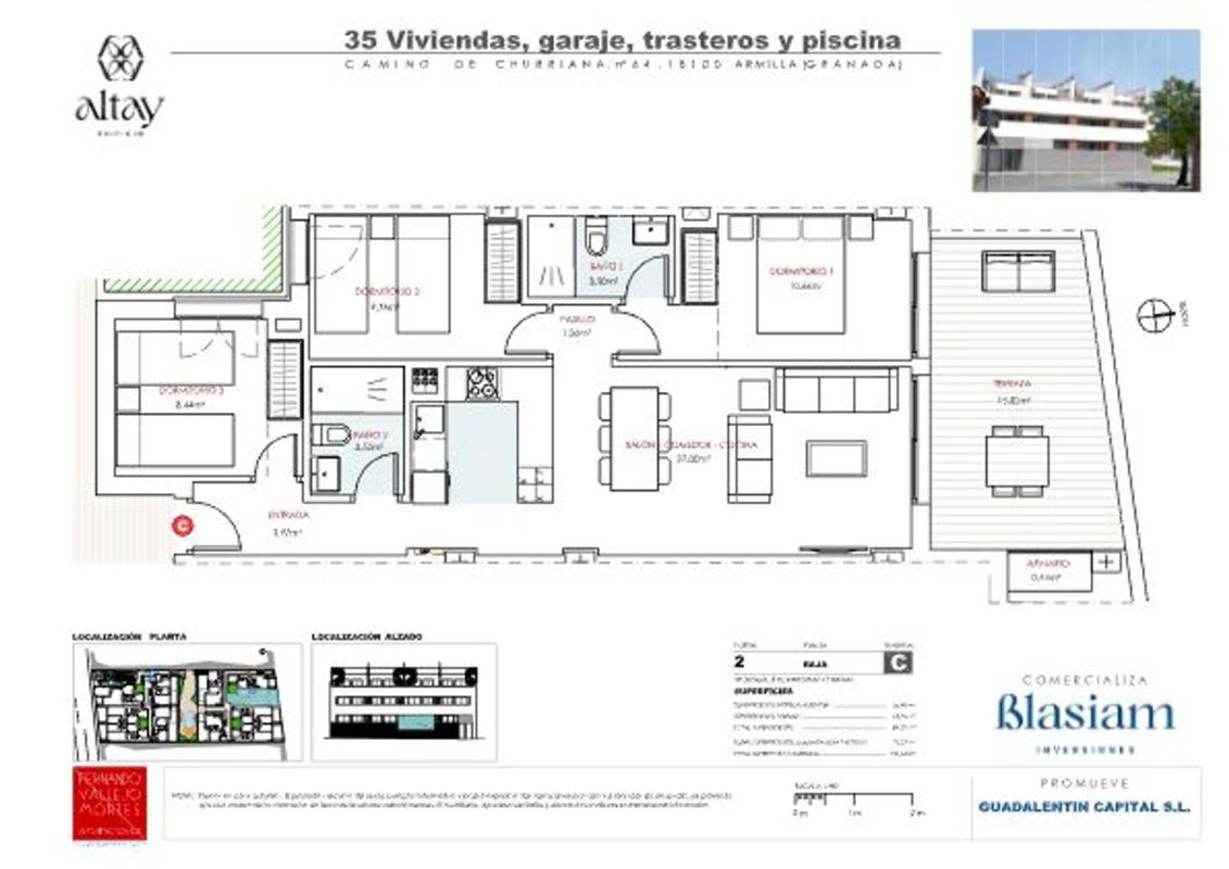 Продажа квартиры на Piso en Camino de Churriana, 64, Zona Poniente, Armilla, Армилья
photo 1