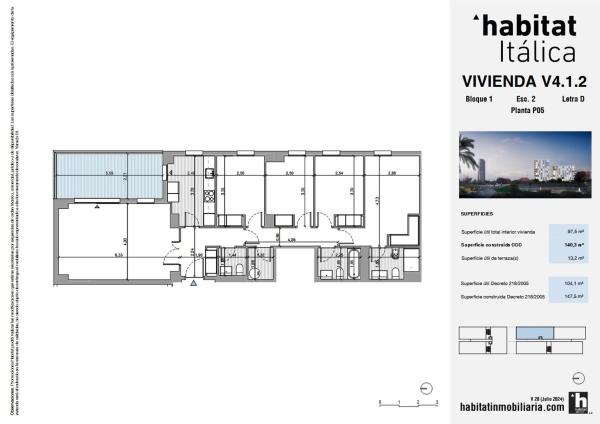 Sale of flat in Piso en Ronda de los Tejares, 1, Ronda de Triana-Patrocinio-Turruñuelo, Sevilla, Seville
 photo 2