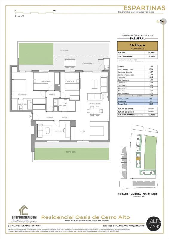 Penthouse sale in Ático en Calle Tomás Campuzano, 4, Zona Colegio Europa, Espartinas, Espartinas photo 1