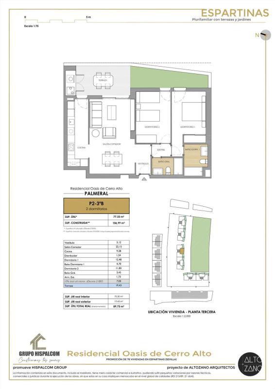 Sale of apartment in Piso en Calle Tomás Campuzano, 4, Zona Colegio Europa, Espartinas, Espartinas
photo 2
