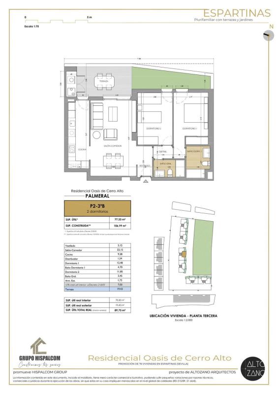 Sale of apartment in Piso en Calle Tomás Campuzano, 4, Zona Colegio Europa, Espartinas, Espartinas
photo 3