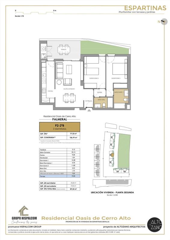 Venta de piso en Piso en Calle Tomás Campuzano, 4, Zona Colegio Europa, Espartinas, Espartinas
photo 1