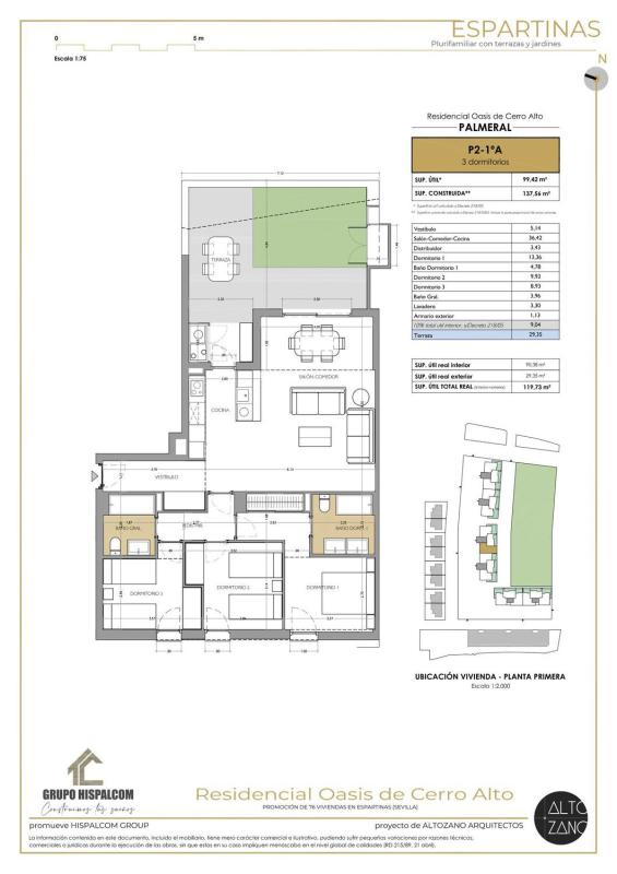 Sale of apartment in Piso en Calle Tomás Campuzano, 4, Zona Colegio Europa, Espartinas, Espartinas
photo 3