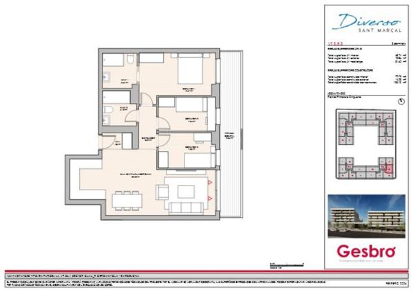 Venta de piso en Piso en Calle De Creu Casas i Sicart s/n, Parc d'Alba, Cerdanyola del Vallès, Cerdanyola del Vallès
photo 1