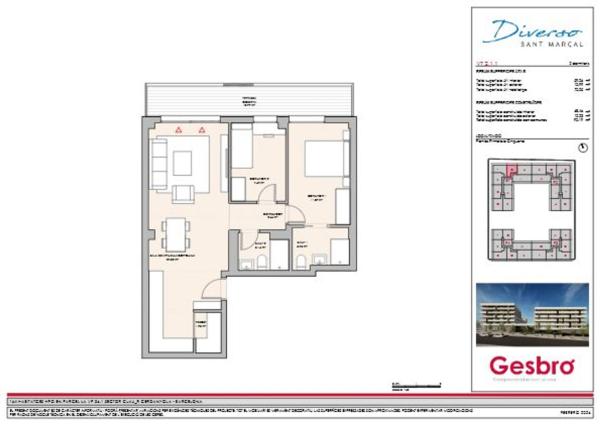Venta de piso en Piso en Calle De Creu Casas i Sicart s/n, Parc d'Alba, Cerdanyola del Vallès, Cerdanyola del Vallès
photo 1