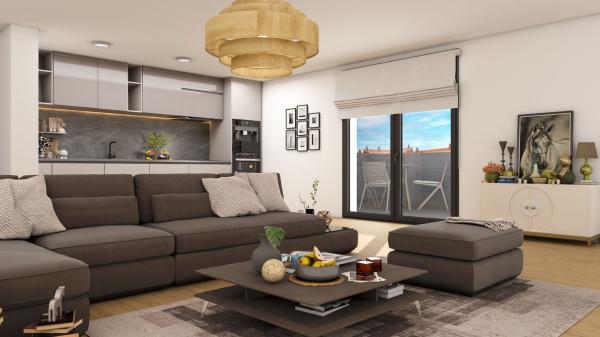 Penthouse for sale at  Ático en Calle de la Cal, 15, 12 de Octubre-Orcasur, Madrid, Madrid photo 4