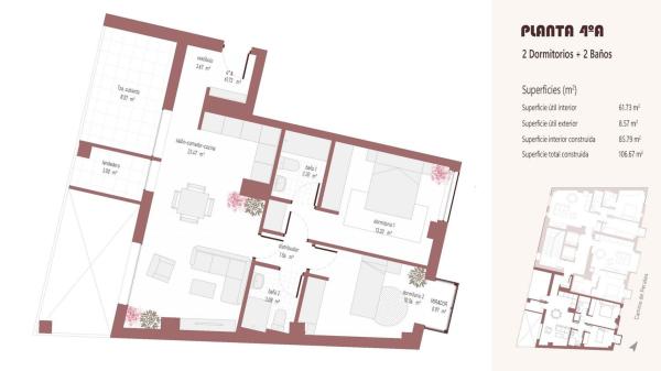 Продажа квартиры на Piso en Camino de Perales, 26, 12 de Octubre-Orcasur, Madrid, Мадрид
 photo 4