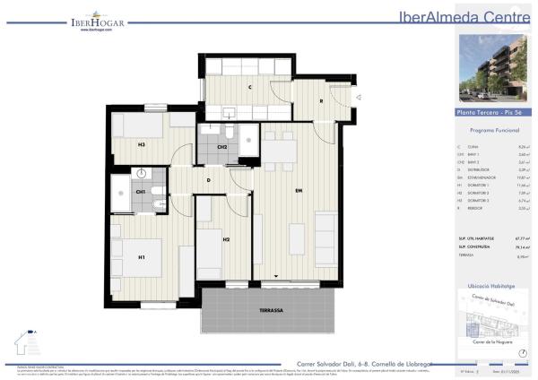 Venta de piso en Piso en Calle Salvador Dalí, 6, Almeda, Cornellà de Llobregat, Cornellà de Llobregat
thumbnail 1