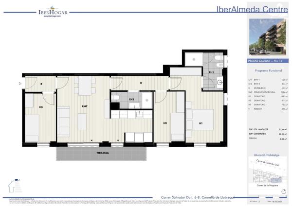 Venta de piso en Piso en Calle Salvador Dalí, 6, Almeda, Cornellà de Llobregat, Cornellà de Llobregat
thumbnail 1