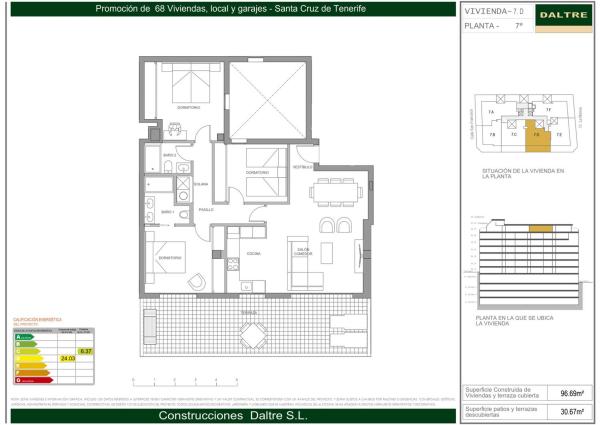 Sale of flat in Piso en la Marina, 59, Toscal, Santa Cruz de Tenerife, Santa Cruz de Tenerife
 photo 1