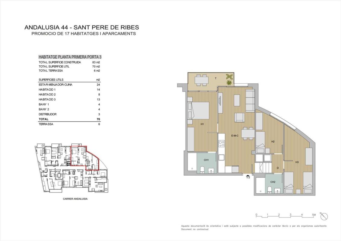 Sale of apartment in Piso en Calle Andalusia, 44, Les Roquetes, Sant Pere de Ribes, Sant Pere de Ribes
 photo 4