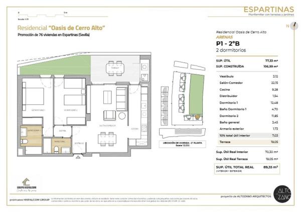 Venta de piso en Piso en Calle Jamaica s/n, Zona Colegio Europa, Espartinas, Espartinas
 photo 4