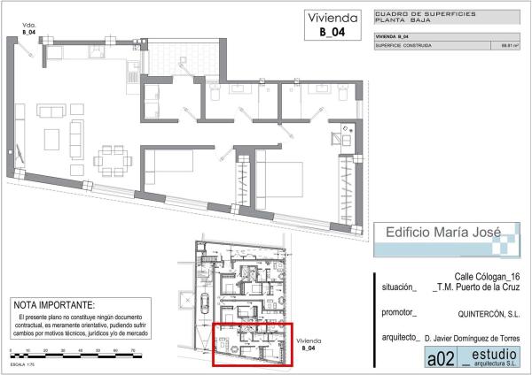 Sale of flat in Piso en Calle Cólogan, 16, Distrito Martiánez, Puerto de la Cruz, Puerto de la Cruz
 photo 2