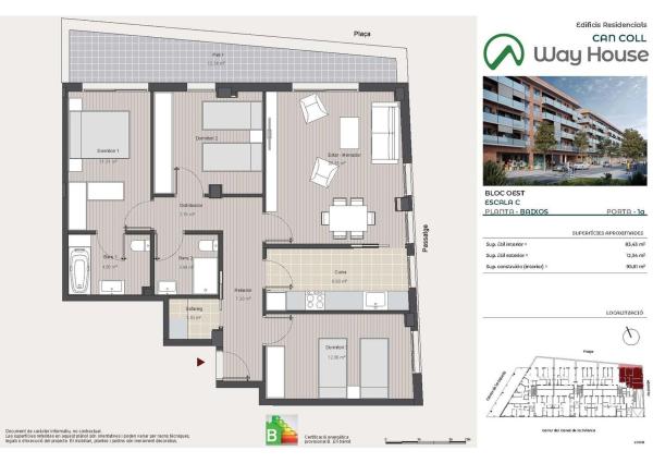 Sale of flat in Piso en Calle del Canal de la Infanta, 36, Molins de Rei, Molins de Rei
photo 1