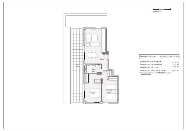Продажа квартиры на Piso en Poligono Uzp0204 los Berrocales, 65, Los Berrocales, Madrid, Мадрид
 photo 1