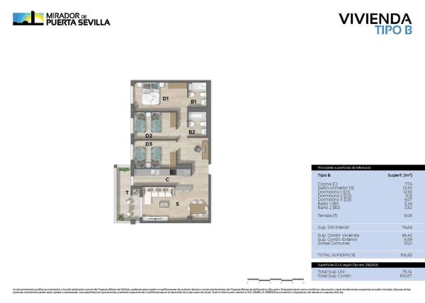 Venta de piso en Piso en Calle Marcelino Camacho, 5, Camas, Camas
thumbnail 1