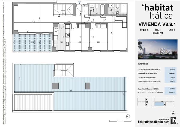 Продажа квартиры на Piso en Ronda de los Tejares, 1, Ronda de Triana-Patrocinio-Turruñuelo, Sevilla, Севилья
 photo 3