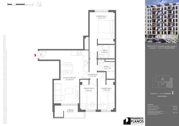 Продажа квартиры на Piso en Poligono Uzp0301 Valdecarros, 49, Ensanche de Vallecas - La Gavia, Madrid, Мадрид
photo 1