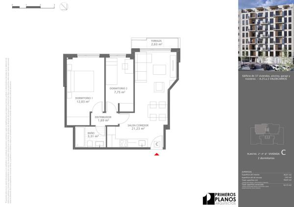 Продажа квартиры на Piso en Poligono Uzp0301 Valdecarros, 49, Ensanche de Vallecas - La Gavia, Madrid, Мадрид
thumbnail 1